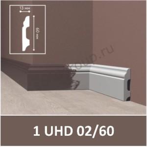 Плинтус напольный Solid 1 UHD 02/60